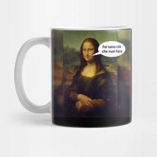 Mona Lisa Speaks Mug